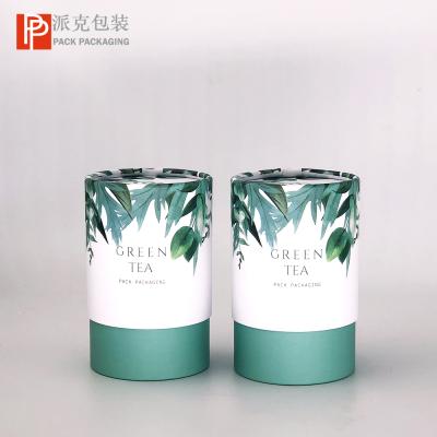 China Biodegradable Design Your Own Cardboard Cylinder Packaging Box / Luxury Packaging Paper Tea Box for sale