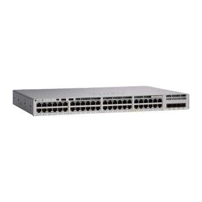 China LACP C9200L-48P-4X-A 48 PoE+ 4x10G Port Uplink Switch with PWR-C5-1KWAC Power for sale