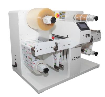 China Grocery Roll To Roll Vorey VD240 Desktop Automatic Memjet Label Printer Small Digital Die Cutting Machine for sale