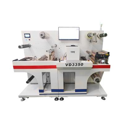 China Garment Shops Digital Label Die Cutter for Roll to Roll Label Cutting VD3350 Vorey for sale