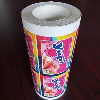 China Customized Waterproof Packaging Label Sticker Waterproof Self Adhesive Printing Paper for sale