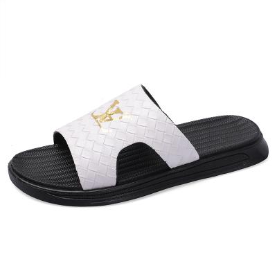 China Fashion Trend Supply Custom Logo And Packing Slipper Summer Male Slippers And Sandals For Men for sale