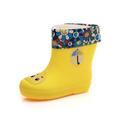 China Newest Fashion Trend Design Tops Qualityl Anti-odor PVC Kids With Rain Boots Kids for sale