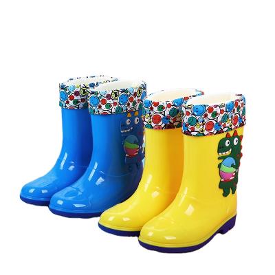 China Fashion Trend Hot Sale OEM Model Outdoor Waterproof PVC Rain Boots Shoes For Kids for sale