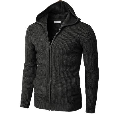 China Anti-Wrinkle OEM Factory Customization Men's Hoodie Casual Slim Fit Zip-Up Long Sleeve Active Jackets for sale