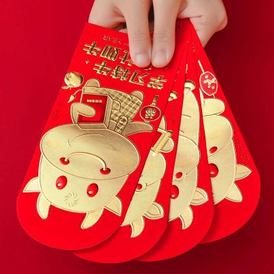 China Chinese Red Gift Envelope Packet For New Year Custom Printing Chinese Red Packet Custom for sale