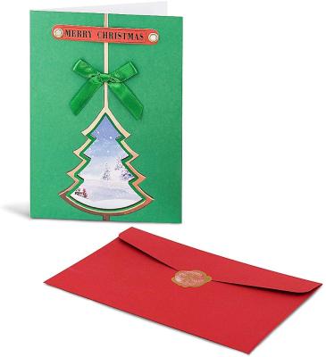 China ALL Custom Unique DIY Printing Greeting Card Christmas Card Printing for sale