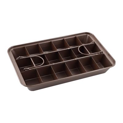 China New Viable Non Stick Brownie High Quality Carbon Steel Mold for sale