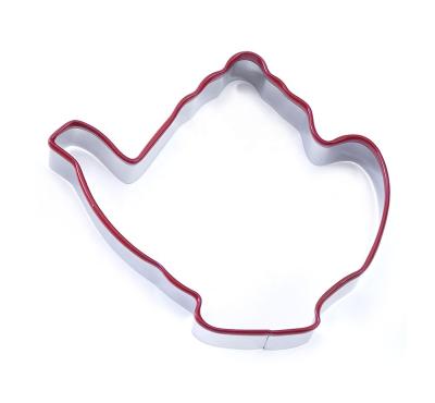 China New Sustainable Garden Series Cookie Cutter With Silicone Edge With Six Colors And Shapes To Choose for sale