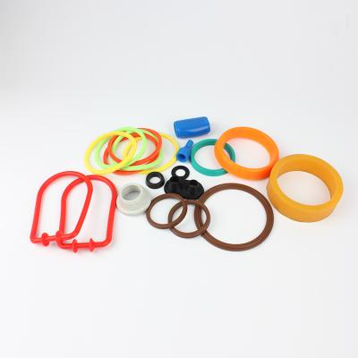 China Zhengli Silicone Flat Die Cut And Die Molded Custom Rectangular Square Silicone Rubber Gasket FKM Colored Gaskets for sale