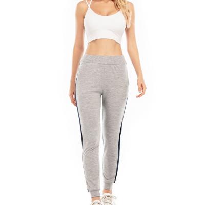 China Breathable Women Slim Sport Fit Casual Jogger Sweat Pants And Trousers With Side Pockets for sale