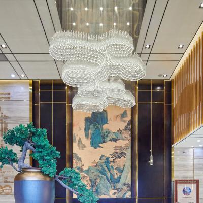 China Modern Guzhen Customize Large Beaded Chandelier For Sales Center for sale