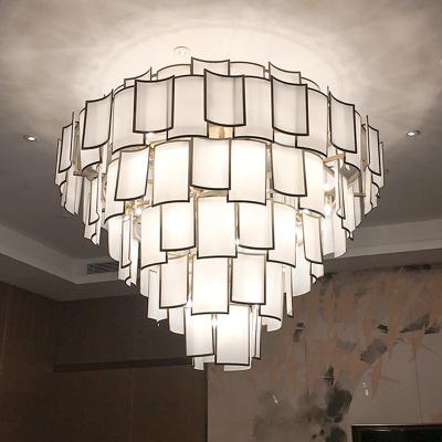 China Modern Guzhen Customize Tile Stairs Chandelier For Living Room for sale