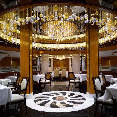 China Modern Zhongshan Customize Hotel Lobby Restaurant VIP Room Creative Decorative Gold Ball Glass Chandelier for sale