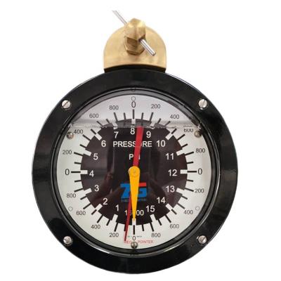 China 6/8.5/12/18 Inch ZG Indicator Compound Systems Indicators Pressure Indicators, Mud Pump Pressure Gauge for sale