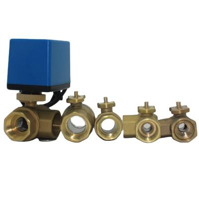 China Ball valve 230v 2 motorized per general 1 inch for sale