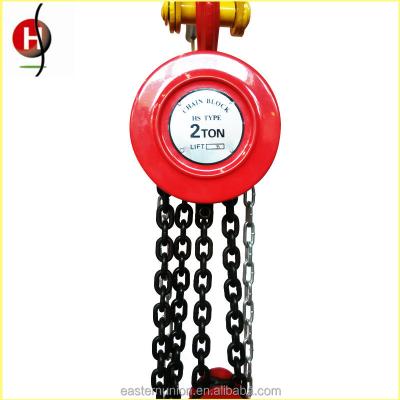 China Building material stores selling best HSZ 1ton 2 ton 3 ton 5 ton pulley chain block for sale