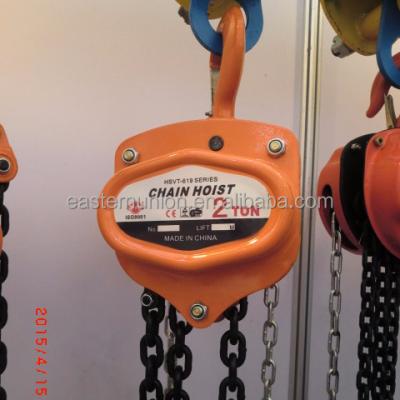 China Construction Lifting Use 2 Ton VT Block Type Manual Chain Lifting for sale