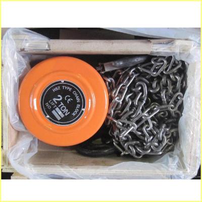 China Building Material Shops 10 Ton Hand Operate Chain Hoist Chain Block for sale