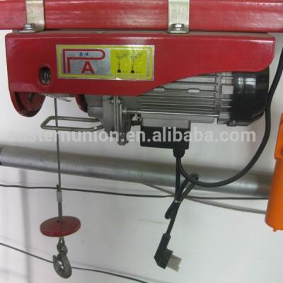 China construction crane PA 1000 kg mini lifting crane, electric crane, mini crane manual for sale