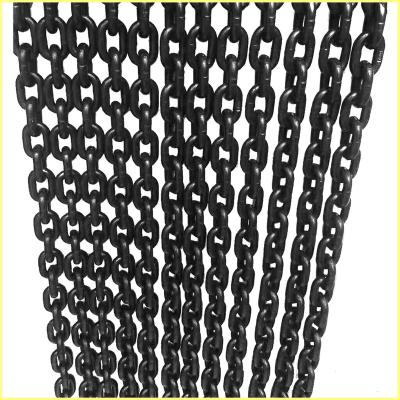 China Lifting Type Chains G80 Black Lifting Chain for sale