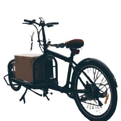 China Poland Standard Wholesale Customized Cargo Bike With Big Box In The Front For Shopping Which Is Very Beautiful for sale