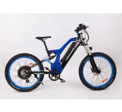 China Full aluminum alloy electric mountainbike suspension for sale