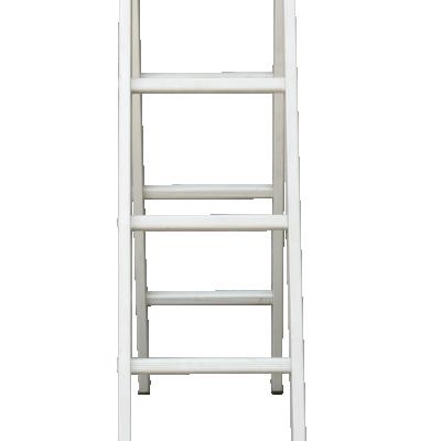 China NEW Folding Ladders Aluminum Scaffolding Telescopic Lightweight Household 3/4/5 Aluminum Folding Ladder for sale