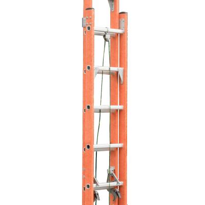 China Universal Folding Ladders Insulation Ladder Fiberglass FPR Insulating Joint Stepper Extension for sale