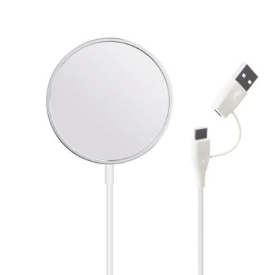 China Custom Portable Light Usb 10W 15W Charging Left Phone Mobile Phone Around Wireless Charger for sale