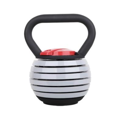 China Durable Kettlebell 18KG 20LB /40LB Cast Iron Weight Plate Adjustable Kettlebell for sale