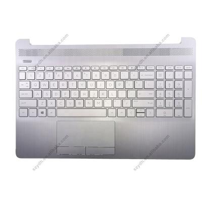 China Original New For HP Star 15 Youth 15s-gr 15s-DY 15-DW DU 15-CS C139 Palmrest Keyboard Bezel C Cover AP2H8000511 Silver For HP 15S-DU 15S-DY 15 -DW TPN-C139 L52021-001 for sale