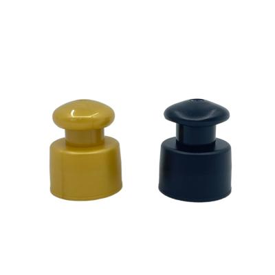 China Gold Pull Up Bottle Caps Top 24/410 Customized Color 2 Actuator With Finishing for sale