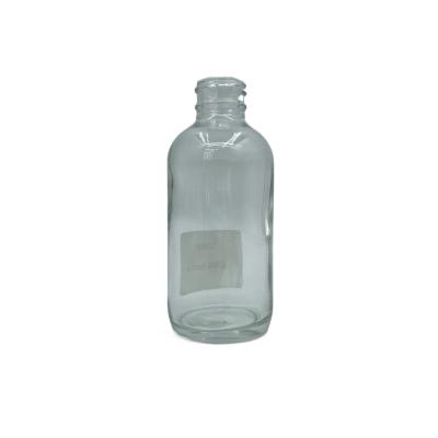 China 120ml Round Glass Cosmetic Bottles Customized Color For Personal Care for sale