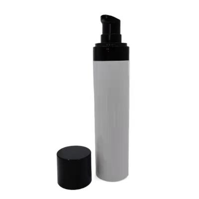 China Clear Slim Type 80ml Lotion Petg Pump Bottle For Personal Care for sale