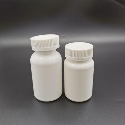 China 120cc White Hdpe Bottle Children Proof Cap Push Down And Turn To Open for sale