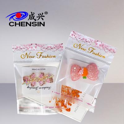 China Moisture proof pink opp bags seal self adhesive plastic bag with gold printing plastic bag new fashions for sale