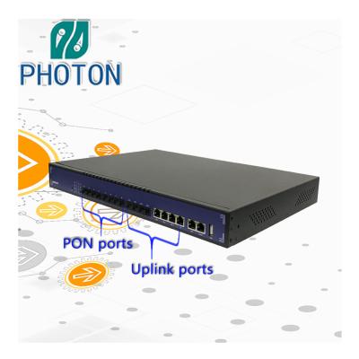 China FTTH Fiber Optic Layer3 GPON OLT 8 pon ports olt gpon for ftth fttx for sale