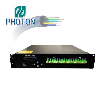 China FTTX 1550 High Power 16*16dBm EDFA Optical Amplifier With WDM PTA5102Y-16 for sale