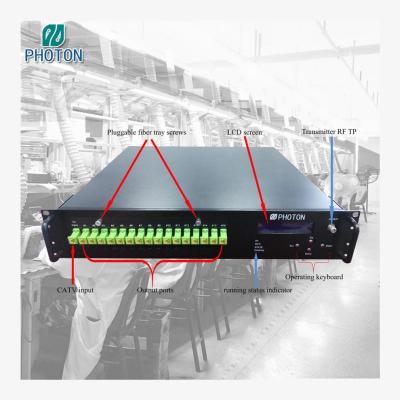 China FTTH 1550 Optical Amplifier 16*19dBm High Power Optical Amplifier PTA5102YR for sale