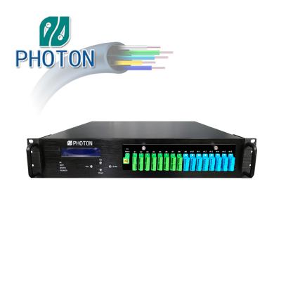 China 16 Port 22dBm FTTH 1550 Optical Amplifier EDFA With WDM PTA5102YW-1622 for sale