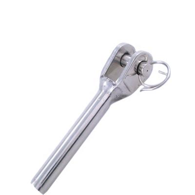 China 316 Stainless Steel 316 Stainless Steel Wire Rope Swage Terminal, Jaw, Welded 3/16