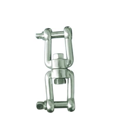 China 316 Stainless Steel 316 Stainless Steel Anchor Swivel Double JAW JAW Shackle 1/2