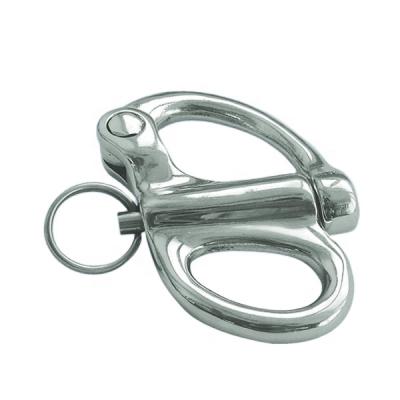 China 316 Stainless Steel 316 Stainless Steel Fixed Snap Shackle 12x52mm for sale