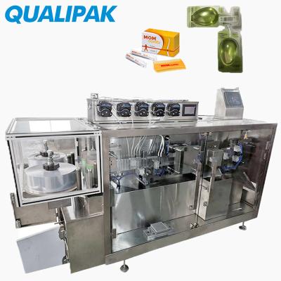 China Automatic Food Qualipak Plastic Ampoule Blowing Forming Filling Sealing Machine for sale