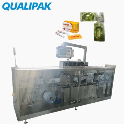 China Automatic Food Qualipak Perfume Liquid Bottle Filling And Packing Machine for sale