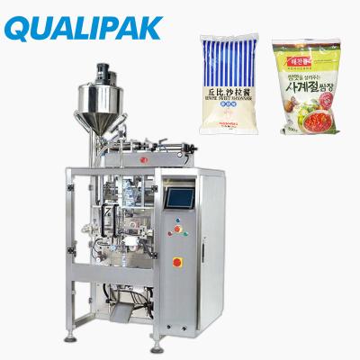 China Qualipak factory direct automatic food filling machine sand tea sauce packing machine for sale for sale