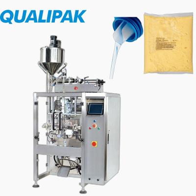 China Multifunctional Food Qualipak intelligent precision cocount oil pillow bag filling machine for sale