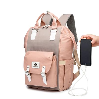 China OEM Waterproof Factory Custom Sublimation Diaper Backpack Waterproof Diaper Bag With Changing Station Diaper Bag for sale