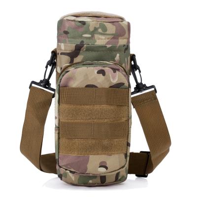 China Outdoor Travel Kettle Water Bottle Holder Tactical Waterproof Pocket Military Tactical Kettle Molle Pack Bag Sports Kettle Bag for sale